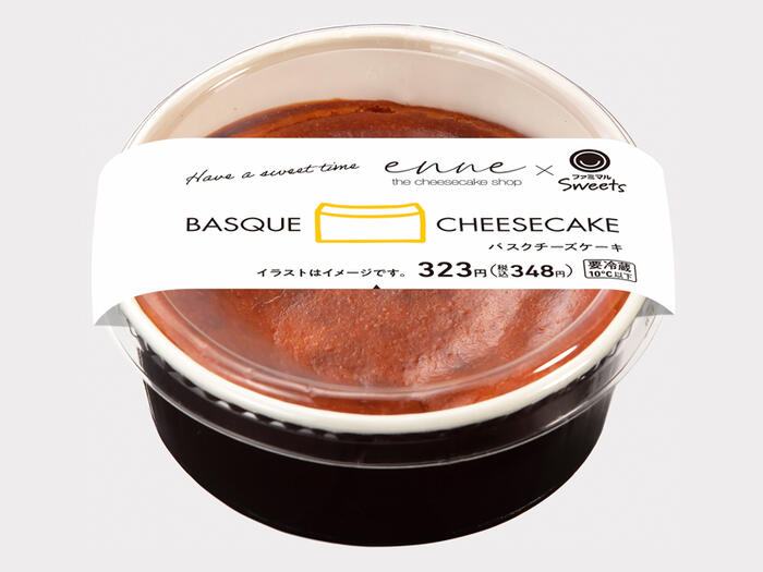 enneバスクチーズケーキ