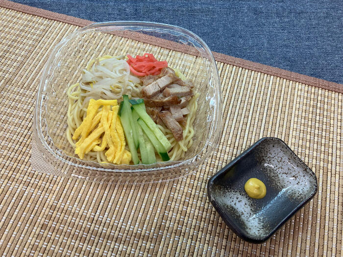 定番！特製醤油だれ　ミニ冷し中華