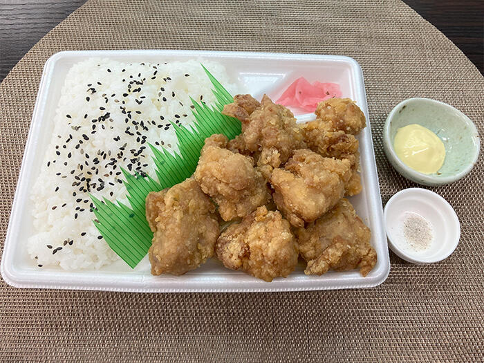 増量　九州醤油仕立ての唐揚弁当