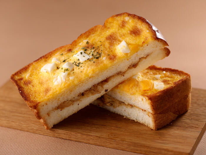 チキン南蛮風味たまごトースト