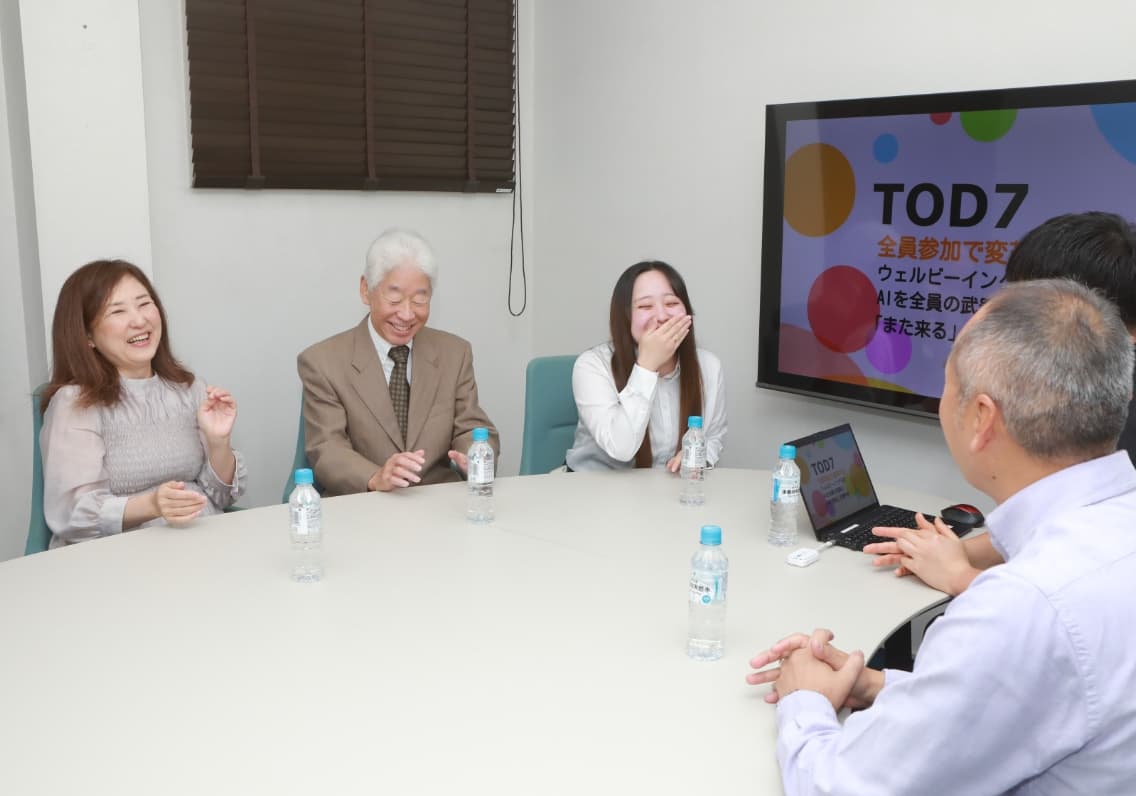 開催時の雰囲気 笑顔があふれる、TODの様子