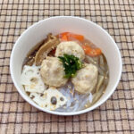 桜島どり肉団子の和風スープ